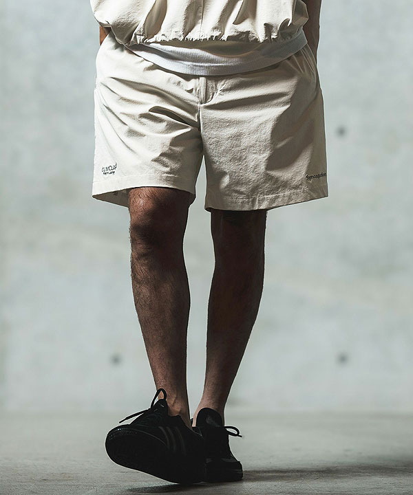 2025 春夏 2nd 先行予約 4月下旬～5月上旬入荷予定 GLIMCLAP グリムクラップ Mini-ripstop nylon fabric shorts メンズ ショートパンツ 送料無料 キャンセル不可
