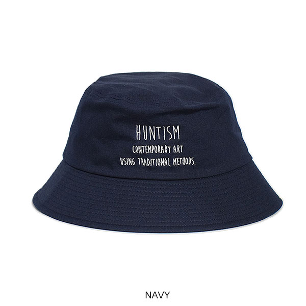 HUNTISM ハンティズム Embroidery RS Hat メンズ ハット バケットハット バケハ リ...