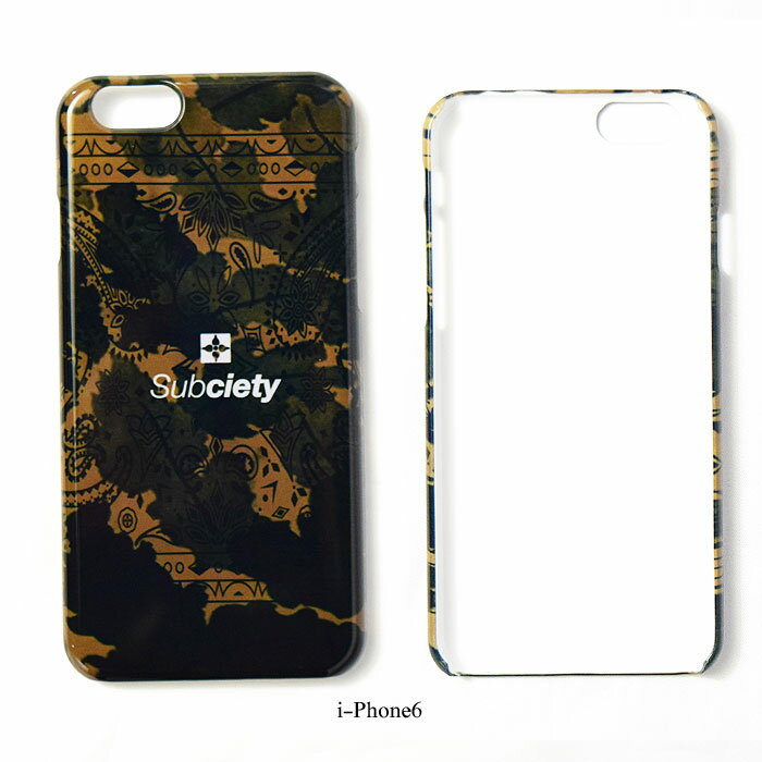 50％OFF SALE セール SUBCIETY(サブサエティ) i-Phone 6 CASE【メンズ レディース アイフォンケース カバー】【SUBCIETY サブサエティー】