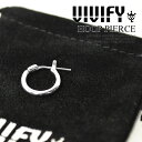 VIVIFY (ビビファイ) HOOP PIERCE メンズ アクセサリー ピアス シルバーストリート アクセ シルバーアクセサリー シルバーアクセ フープ フープ ピアス 片耳 男性用ピアス 輪っか シンプル リングピアス