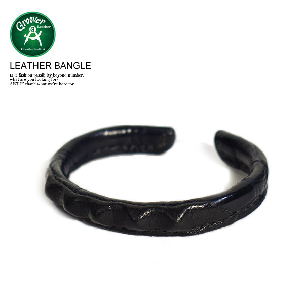 GROOVER LEATHER O[o[U[ LEATHER BANGLE Y uXbg oO v {v  Xg[g   JWA t@bV Vv