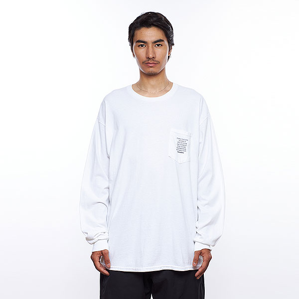 30％OFF SALE セール Liberaiders リベレイダース POCKET L/S TEE メンズ Tシャツ 長袖 ロンT フロスト加工 送料無料 ストリート artif-10069554 ARTIF サンプル画像2