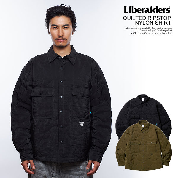 30OFF SALE Z[ Liberaiders xC_[X QUILTED RIPSTOP NYLON SHIRT Y Vc  LeBOVc  Xg[g