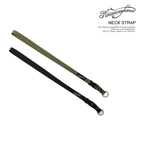 NINE MICROPHONES ナインマイクロフォンズ NECK STRAP ネックストラップ スマホストラップ メンズ ストリート