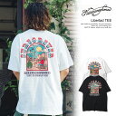 NINE MICROPHONES ナインマイクロフォンズ Libertad TEE メンズ Tシャツ 半袖 バックプリント 送料無料 ストリート