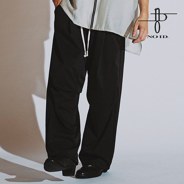 30％OFF SALE セール NO ID. ノーアイディー イージーバギーパラシュートトラウザーズ メンズ パンツ イージーパンツ ワイドパンツ 送料無料