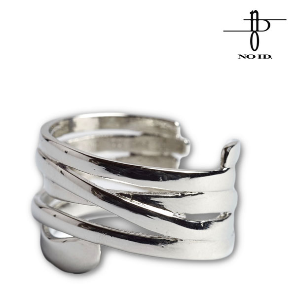 NO ID. ノーアイディー クインテットリング メンズ リング 指輪 レイヤードリング フリーサイズ 送料無料