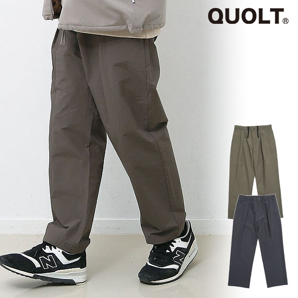 30％OFF SALE セール QUOLT クオルト C/N-TOOL PANTS メンズ パンツ 送料無料