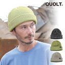 QUOLT クオルト MIX BEANIE メンズ ニットキャップ 送料無料 ストリート