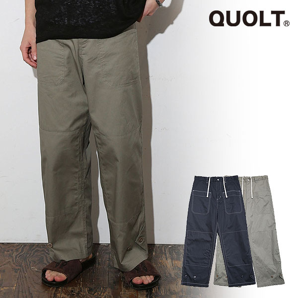 30 OFF SALE セール QUOLT クオルト FLUG PANTS メンズ パンツ 送料無料