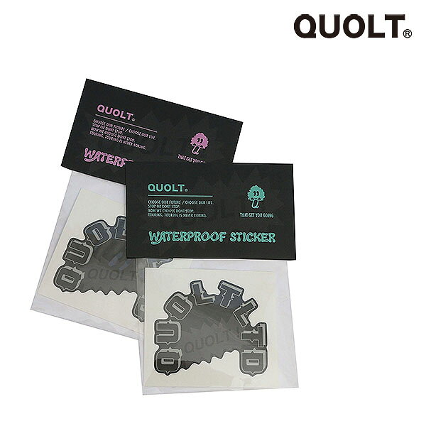 QUOLT クオルト UV STICKER メンズ ステッカー