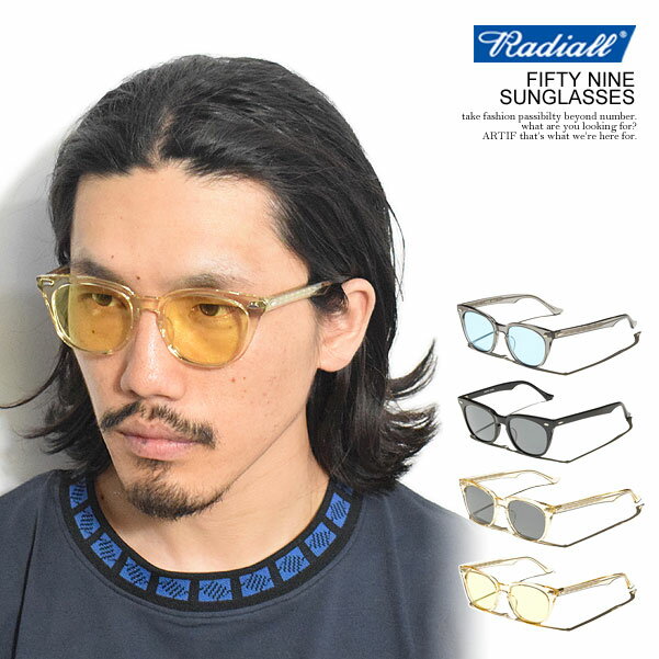 RADIALL ラディアル FIFTY NINE - SUNGLASSES radiall メンズ サングラス 眼鏡 メガネ 送料無料 ストリート