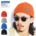 40％OFF SALE セール RADIALL ラディアル RAD AID - WATCH CAP radiall メンズ ニットキャップ ワッチキャップ ワッペン 送料無料 ストリート