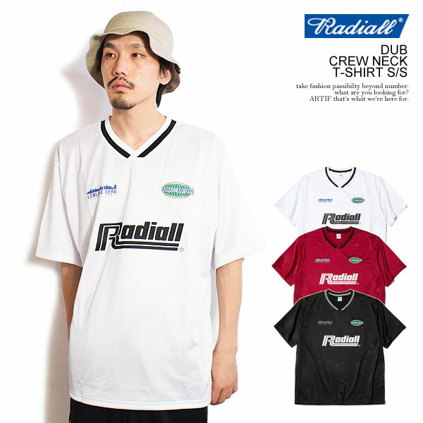 RADIALL ラディアル DUB - CREW NECK T-SHIRT S/S radiall メンズ Tシャツ 半袖 ゲームシャツ 送料無料 ストリート