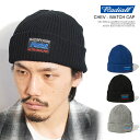 RADIALL ラディアル CHEV - WATCH CAP radiall メンズ キャップ ニットキャップ ワッチキャップ ニット帽 送料無料 ストリート