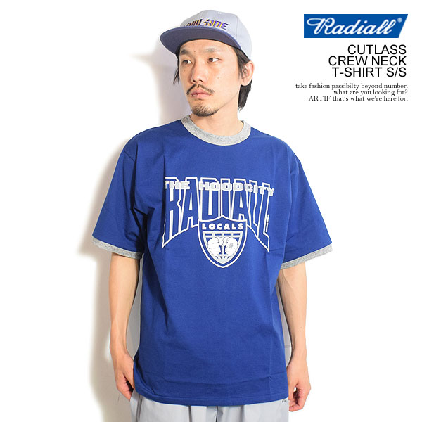 40％OFF SALE セール RADIALL ラディアル CUTLASS - CREW NECK T-SHIRT S/S radiall メンズ Tシャツ 半袖 クルーネック 送料無料 ストリート