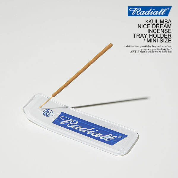 RADIALL ラディアル ×KUUMBA NICE DREAM - INCENSE TRAY HOLDER / MINI SIZE radiall メンズ お香立て コラボ クンバ ストリート