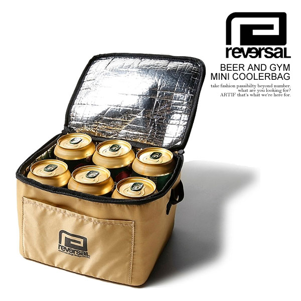 reversal リバーサル BEER AND GYM MINI COOLERBAG メンズ クーラーボックス クーラーバッグ 送料無料 ストリート rvddw