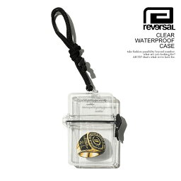 reversal リバーサル CLEAR WATERPROOF CASE メンズ 防水ケース クリアケース ストリート rvddw