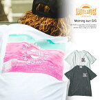 SALT&MUGS ソルトアンドマグス Morning sun S/S メンズ Tシャツ 半袖 半袖Tシャツ 染め加工 送料無料 ストリート