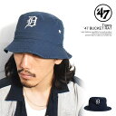 '47 フォーティーセブン Tigers ’47 BUCKET HAT メンズ ハット バケットハット バケハ タイガース 送料無料 ストリート(4)