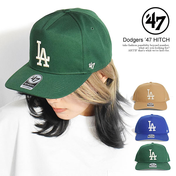 '47 フォーティーセブン Dodgers ’47 HITCH メンズ キャップ 5パネル ドジャース ヒッチ ベースボールキャップ 送料無料 ストリート