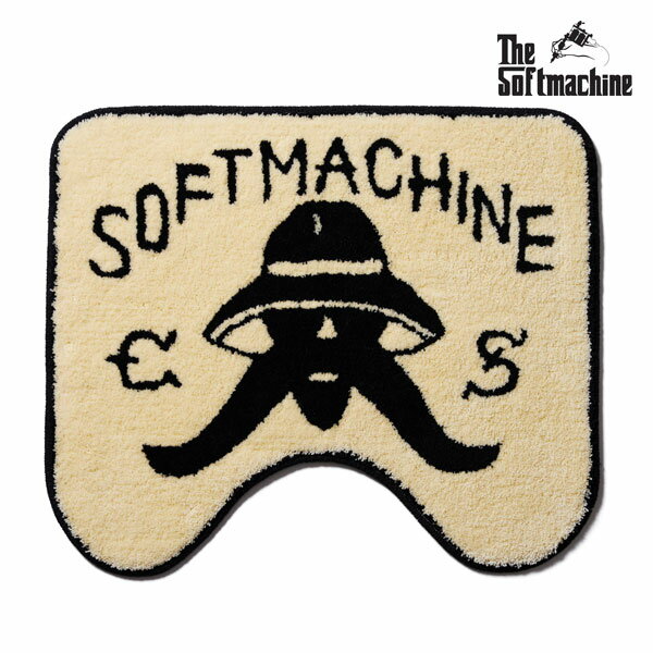 2023 秋冬 先行予約 10月～11月入荷予定 SOFTMACHINE ソフトマシーン EASTSIDE TOILET RUG(TOILET RUG) メンズ ラグマット 送料無料 キャンセル不可