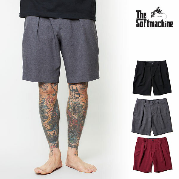 SOFTMACHINE ソフトマシーン F.O.B SHORTS(SLACKS SHORTS) メンズ ショートパンツ 送料無料