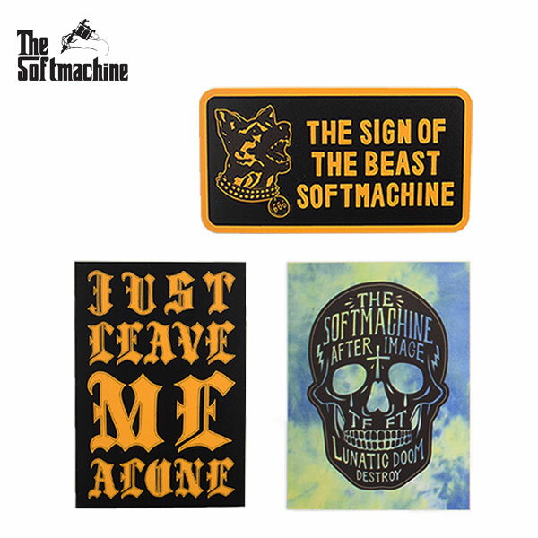 SOFTMACHINE ソフトマシーン SM STICKER SET(STICKER SET) メンズ ステッカーセット ストリート