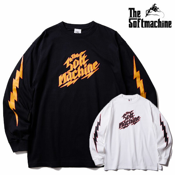 2025 秋冬 先行予約 9月〜10月入荷予定 SOFTMACHINE ソフトマシーン FLASH L/S(T-SHIRTS) メンズ Tシャツ 送料無料 キャンセル不可