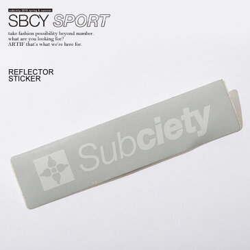 SBCY SPORTS サブサエティ スポーツ REFLECTOR STICKER subciety 春夏 メンズ ステッカー ストリート