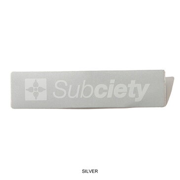 SBCY SPORTS サブサエティ スポーツ REFLECTOR STICKER subciety 春夏 メンズ ステッカー ストリート