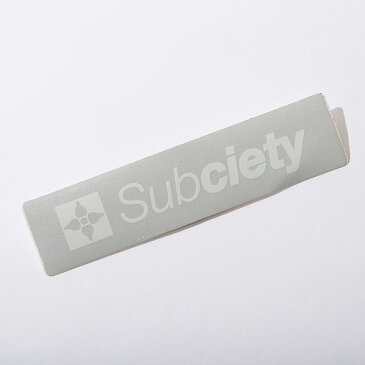 SBCY SPORTS サブサエティ スポーツ REFLECTOR STICKER subciety 春夏 メンズ ステッカー ストリート