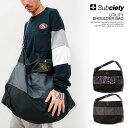 SUBCIETY TuTGeB UTILITY SHOULDER BAG Y V_[obO yCY[  Xg[g