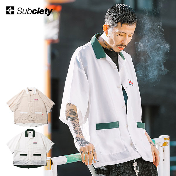 30OFF SALE Z[ SUBCIETY TuTGeB DOUGH BOY SHIRT subciety Y Vc Vc  Xg[g