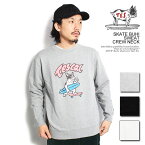 The Endless Summer エンドレスサマー TES SKATE BUHI SWEAT CREW NECK メンズ スウェット トレーナー クルーネック 送料無料 ストリート