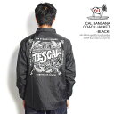 The Endless Summer エンドレスサマー TES CAL BANDANA COACH JACKET -BLACK- メンズ ジャケット コーチジャケット 送料無料 ストリート