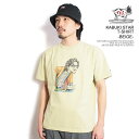 The Endless Summer GhXT}[ KABUKI STAR T-SHIRT -BEIGE- Y TVc  TES USRbg  Xg[g