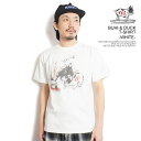 The Endless Summer エンドレスサマー TES BUHI & DUCK T-SHIRT -WHITE- メンズ Tシャツ 半袖 TES USコットン 送料無料 ストリート