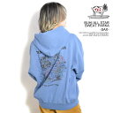 The Endless Summer エンドレスサマー TES BUHI ALL STAR SWEAT PARKA -SAX- メンズ パーカー プルオーバー ブヒ サーフ 送料無料 ストリート(4)