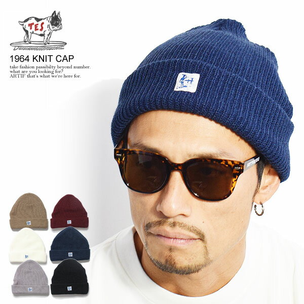 The Endless Summer エンドレスサマー 1964 KNIT CAP メンズ ニットキャップ ニット帽 ビーニー 帽子 キャップ アメカジ サーフ 西海岸 ストリート おしゃれ かっこいい カジュアル ファッション tes