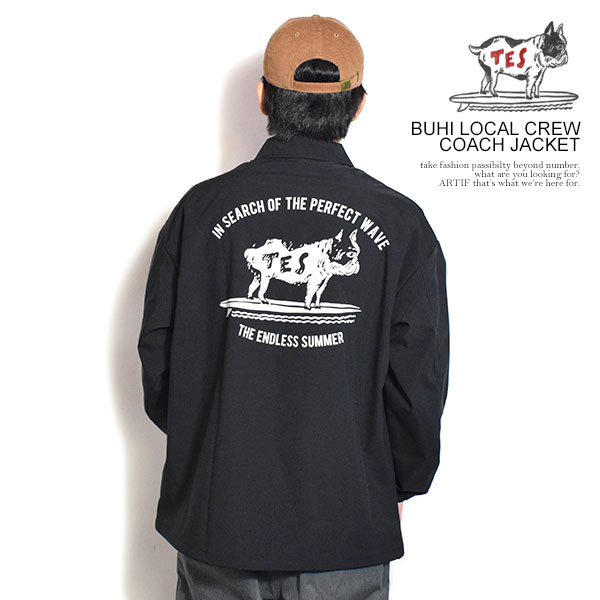 The Endless Summer エンドレスサマー TES BUHI LOCAL CREW COACH JACKET メンズ ジャケット コーチジャケット TES 送料無料 ストリート