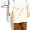 TOKYO SANDWICH CLUB トウキョウサンドウィッチクラブ T.S.C-SH APRON -NATURAL- メンズ エプロン ウエストエプロン ストリート カジュアル ファッション 送料無料 tsc