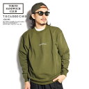 TOKYO SANDWICH CLUB トウキョウサンドウィッチクラブ T.S.C-LOGO C.W.S -OLIVE- メンズ スウェット 裏毛 送料無料 ストリート tsc