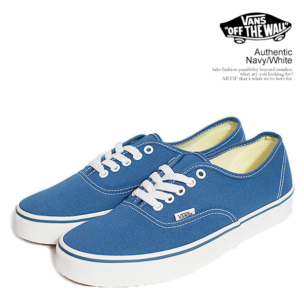 VANS ヴァンズ Authentic Navy/White メンズ スニーカー バンズ シューズ オーセンティック 送料無料 ストリート
