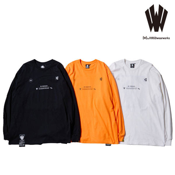 2026 秋冬 先行予約 9月～10月入荷予定 W by VIRGOwearworks ダブリューバイヴァルゴウェアワークス PROTOCOL LS メンズ Tシャツ 送料無料 キャンセル不可
