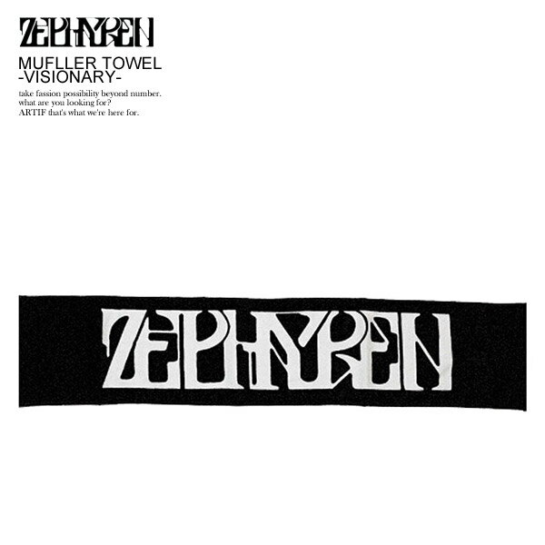 ZEPHYREN ゼファレン MUFFLER TOWEL -VISIONARY- zephyren メンズ タオル タオルマフラー ユニセックス ストリート