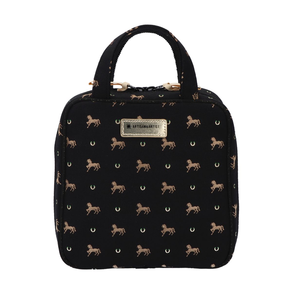 化粧ポーチ 縦型 タテ型収納のスクエアポーチ ピルーエット 6WP-PR6092 artisan&artist