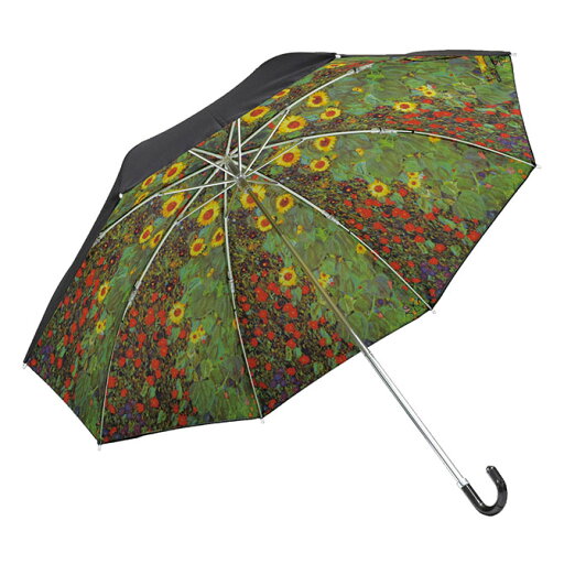 【初夏BigSale!最大3万円クーポン★6/1土9:59まで】 名画折りたたみ傘 晴雨兼用 (クリムト「サンフラワー」)雨傘 レディース おしゃれ かわいい 【初夏BigSale!最大3万円クーポン★6/1土9:59まで】 名画折りたたみ傘 晴雨兼用 (クリムト「サンフラワー」)雨傘 レディース おしゃれ かわいい