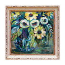 【決算SALE!クーポンで10%OFF】 ジャネット ヴェルテンテス「ブルー ライト」 インテリア雑貨 アンティーク風 アート額 アートフレーム 壁掛け 額 額...